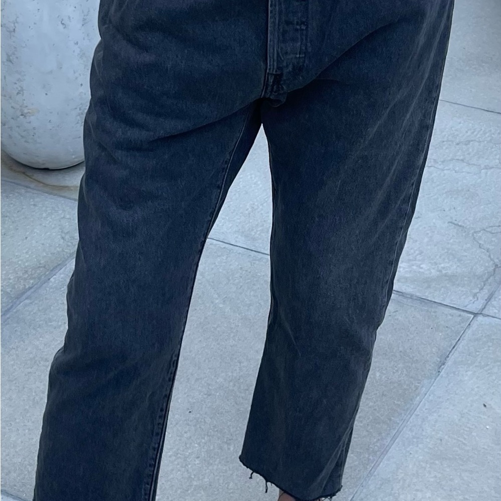 Levi's Women's Black Ankle Jeans
